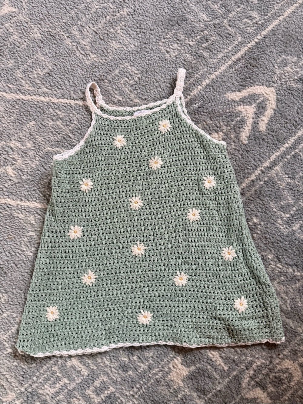 Zara Kids Crochet Tank Dress